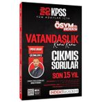 İndeks Akademi 2026 KPSS Vatandaşlık ÖSYM nin İndeksi Çıkmış Sorular Son 15 Yıl Konu Konu Çözümlü - Emrah Vahap Özkaraca İndeks Akademi Yayıncılık