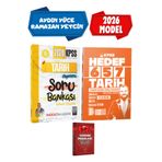 İndeks Akademi Benim Hocam Yayınları 2026 KPSS Ramazan Yetgin HEDEF 657 Tarih Denemesi+Aydın Yüce Tarih Soru Banka