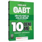 İndeks Akademi İndeks Akademi 2026 Öabt Meb-ags Din Kültürü Ve Ahlak Bilgisi 10 Denemex Çözümlü Indeks Akademi Yayı