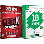 İndeks Akademi Yayıncılık 2026 Kpss Lise Ortaöğretim Ön Lisans Yedix 7 Deneme - 2026 Kpss Ön Lisans Çözümlü 10 Deneme
