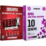 İndeks Akademi Yayıncılık 2026 Kpss Lise Ortaöğretim Ön Lisans Yedix 7 Deneme - 2026 Kpss Ortaöğretim Çözümlü 10 Deneme