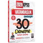 İndeks Akademi Yayıncılık Indeks Akademi Yayıncılık 2026 Kpss Vatandaşlık Simülasyon 30 Deneme Çözümlü - Emrah Vahap Özkaraca