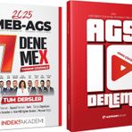İndeks + Uzman Kariyer Meb-Ags 10+7 Deneme 2 Li Set İndeks Akademi + Uzman Kariyer Yayıncılık