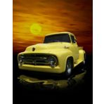 Independently published 1956 F-100 Notebook: 1956 Ford F-100 Notebook