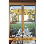 Independently published 2023-2024 Doors And Windows Pocket Calendar: Two-Year Planner Personalized Schedule, Appointments, Password Logs With Glossy Cover Of Doors And Windows Office Supplies