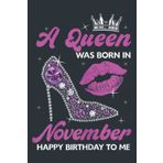 Independently published A Was Born In November for a Funny November Girl Nice: Notebook Planner - 6 x 9 inch (A5) pages, Daily Planner Journal, Daily Organizer, 120 Pages