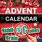Independently published Advent Calendar Riddles & Brain Games: Fun Family Advent Calendar For Adults, Teens and Kids | Christmas Countdown Book with Daily Challenges