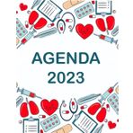 Independently published Agenda 2023 Semanal español A4: Planificador Semana Vista idea Regalo cumpleaños para enfermera, médico, doctora, estudiante de medicina, calendario, planificador de agenda., Agenda de 12 Meses,