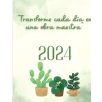 Independently published Agenda 2024 con planificación mensual, semanal y diaria, 12 meses enero-diciembre 2024, pasta blana, agenda 8.5X11: Agenda 2024: Organiza tu año y alcanza tus metas