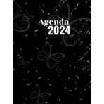 Independently published Agenda planificadora 2024,enero-diciembre, semanal y mensual en tapa dura: Alas de Inspiración: Agenda Encantadora de Mariposas