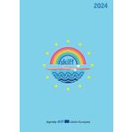 Independently published AGENDA SKIFF UNIÓN EUROPEA 2024, Conoce el origen y la cronología de la Unión Europea mientras organizas y planificas tu tiempo.: Multilingüe y ... A4. 21,5x29,6 cm / 8,5 x 11,69 inch.