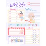 Independently published Baby Daily Logbook: Track Sleep, Feedings, Diapers & Moods: Your Go-To Baby Care Journal | 8.5 x 11 Inches, 140 Pages