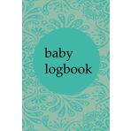 Independently published baby logbook: mint green stripes trackers for baby,track sleep,feed,diapers,activiies and more...