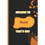 Independently published Because i'm Niamh that's why: Name Notebook, customized Journal and Personalized name Journal Gift for women, girls named Niamh