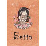 Independently published Betta: Taccuino A5 | Nome personalizzato Betta | Regalo di compleanno per moglie mamma sorella figlia | Ragazza carina con orsacchiotto | 120 pagine a ... formato A5 (14.8 x 21 cm) (Italian Edition)