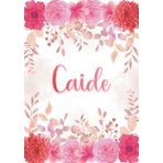Independently published Caide: Taccuino A5 | Nome personalizzato Caide | Regalo di compleanno per moglie, mamma, sorella, figlia ... | Design: giardino floreale | 120 pagine ... formato A5 (14.8 x 21 cm) (Italian Edition)