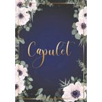 Independently published Capulet: Taccuino A5 | Nome personalizzato Capulet | Regalo di compleanno per moglie, mamma, sorella, figlia ... | Design: fiori | 120 pagine a righe, formato A5 (14.8 x 21 cm) (Italian Edition)