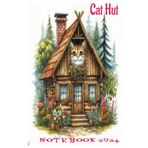 Independently published Cat hut Notebook2024: Cat, hut, Notebook,2024,cute Notebook, cat lovers, cats are pets, cute cat, cat with a hut, small, small, girls, diary, women, ... beautiful, Teenagers, young, adults,Jun