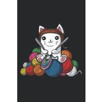 Independently published Cat Yarn Knitting Kitten Crocheting Pet Crocheter Women Girl Nice: Daily Planner Notepad To Do Schedule, Medium 6x9 Inches, 110 Pages, Printed Cover