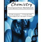 Independently published Chemistry: 110 pages - 7.5x9.25-Hexagonal Graph Paper-Medicine/Pharmacy