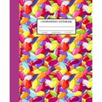 Independently published Colorful Jelly Beans Composition Notebook. Perfect Novelty Jelly Beans Gift For Anyone Who Loves Jelly Beans.