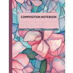 Independently published Composition Notebook College Ruled | Rhododendron illustration with Twilight Lavender Spine Color