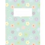 Independently published Composition Notebook: Colorful Flowers on a Mint Green Background - Large 8.5 x 11 in (21.59 x 27.94 cm) - 100 College Ruled Pages (50 Sheets) - Workbook or School Notebook