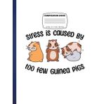 Independently published Composition Notebook: Guinea Pig Rodents Gifts Awesome Wide Ruled 8.5x11-110 page Gift Kid With Lined And Blank Pages, Perfect For Journal, Animal Love Sketching Work From Home