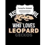 Independently published Composition Notebook: Leopard Gecko Girl Girls College Ruleed d LinPapNoer tebook Journal: cover, 110 pages, 8.5x11 for Girls Kids Teens College ... Back to School and Home school Writing Notes