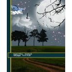 Independently published Composition notebook Moon and Road: Cool Moon and Road Themed Journal 120pages, Ideal for Mom, Dad, Kids