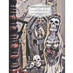 Independently published Composition Notebook: White Lined Paper, Corpse Bride, Skull With Flowers, Notebook Journal Of The Dead With RIP Gravestone