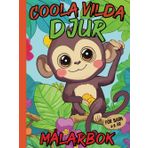 Independently published Coola Vilda Djur Målarbok för Barn 4-8 år: Coola och vilda djur i stort format att färglägga för barn i åldrarna 4-8 år | för pojkar och flickor