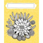 Independently published Cuaderno "Cactus 1": Encuadernado, cuadriculado, similar DIN A5 (19.05x23.495 cm), 150 páginas, papel blanco 74-90 g/m2