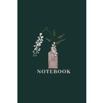Independently published DH flower pot Journal Notebook, Plain, Portable, Planner, PaperBack 6'' x 9''