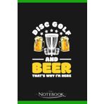 Independently published Disc Golf Frisbee Golf 3 Notebook: A Perfect For Taking Notes, Writing, Organizing, Lists, Journaling 6x9 120 pages