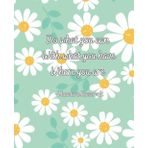 Independently published Do What You Can Quote Daisy Journal: Inspirational Quote Mint Green Daisies Notebook