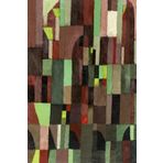 Independently published Dot Graph Notebook: 6 x 9 | Paul Klee "Red and Green Architecture (1922)" Cover Art Notebook | Highschool, College, Work and Personal Notebook | Paperback Dot Graph
