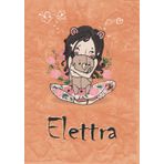 Independently published Elettra: Taccuino A5 | Nome personalizzato Elettra | Regalo di compleanno per moglie mamma sorella figlia | Ragazza carina con orsacchiotto | 120 ... formato A5 (14.8 x 21 cm) (Italian Edition)
