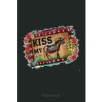 Independently published Funny Mexican Serape Cactus Kiss My Ass Cute Donkey Texas Notebook: Skull Gothic Themed Journal Gift Under 10 Dollars For Family Friends 6x9 110 Pages Unique Design