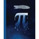 Independently published Graph Composition Notebook: "Nightfall Pi,7.5" x 9.25" | 130 Pages | Dripping Pi Sign Pattern on 4x4 Quad Paper for Precise Graphing and Mathematical Explorations"