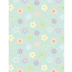 Independently published Graph Paper/Grid Notebook: Mint Green Cover with Colorful Flowers - Large 8.5 x 11 in (21.59 x 27.94 cm) - 100 Graph/Grid Pages (50 Sheets) - Workbook, Sketchbook or Diary