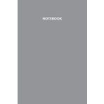 Independently published Gray: College Ruled, paperback, 6 x 9, 120 Pages, Matte Finish