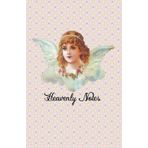 Independently published Heavenly Notes: Romantic notebook with angel print in nostalgic style, 80 lined white pages with a small angel inside on every page, 8.5 x 5.5 inches, writing notebook,