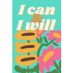Independently published I can & I will Mint Edition: Motivational Themed Notebook