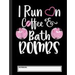 Independently published I Run On Coffee & Bath Bombs | Yoga and Coffee Lover Notebook: Yoga Lined Notebook Journal Daily Planner Diary 8.5"x 11" (Yoga Journal Notebook Blank Lined Book)