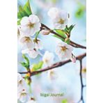 Independently published Ikigai Journal: White Blossoms on Branch -Japanese Art of Purpose, Flow, Happiness and Joy to Live a Long Life Cherry