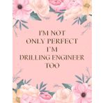 Independently published I'm Not Only Perfect I'm Drilling Engineer Too: 2023-2024 Monthly Planner | Two Year Organizer and Appointment Notebook | 24 Months Schedule Agenda Logbook (Gift For drilling engineer)