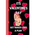 Independently published It's Valentines Day : get naked i a plan.: Humorous 6"x 9" notebook valentines gift for men or women a great alternative to a valentines card.