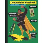Independently published Jamaica Composition Notebook-Drawing and Writing: 7.44 x 9.94 120 Pages, essays, notes, revision aids, travelogue, for kids, adults, teens, boy and girls, work, school and college
