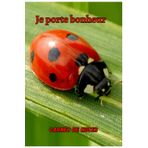 Independently published Je porte bonheur: Carnet de notes 6 x 9 pouces. 100 pages. (French Edition)
